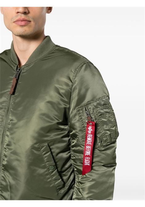giacca bomber ma-1 vf 59 long uomo verde in nylon ALPHA INDUSTRIES | 168100AI01